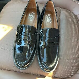 Franco Sarto Glossy Women Slip-On Loafers